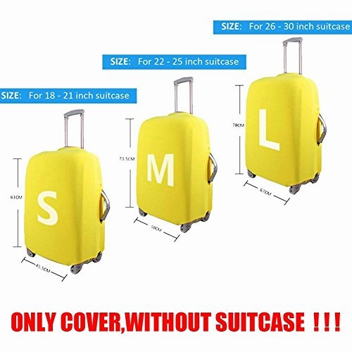 Travel Luggage Cover Suitcase Protector,Anchor Decor,Skull with Anchor and Eagle Wings Freedom