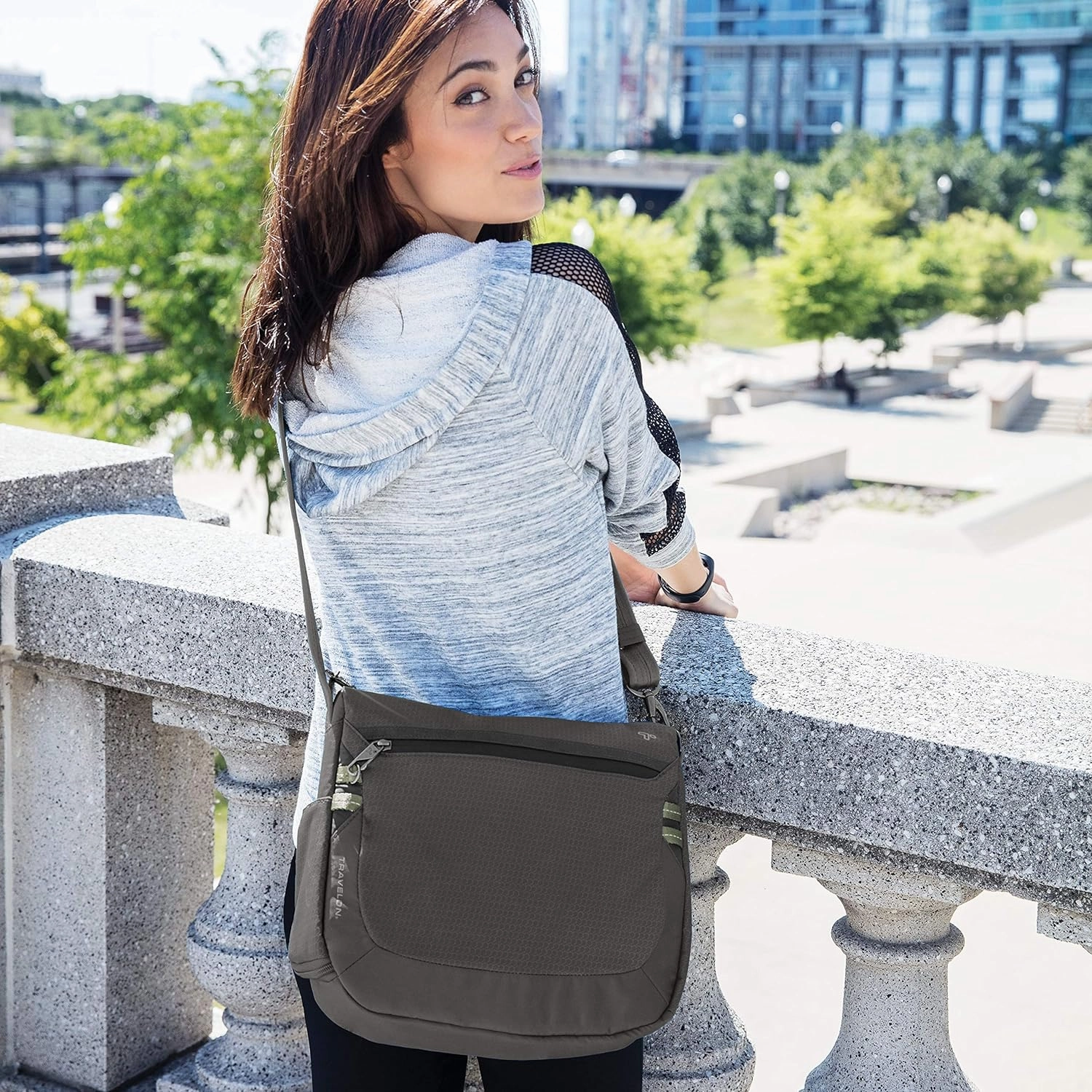 Travelon Anti-Theft Active Medium Crossbody Bag