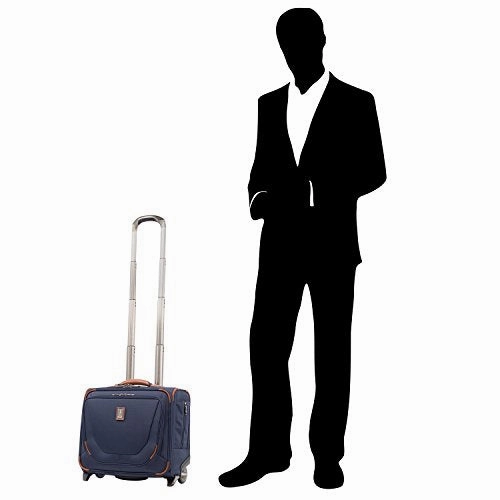 Travelpro Luggage Crew 11 16" Carry-On Rolling Tote Suitcase, Patriot Blue