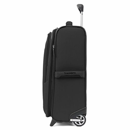 Travelpro Luggage Maxlite 5 22" Lightweight Expandable Carry-on Rollaboard Suitcase, Black