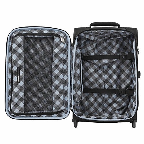 Travelpro Luggage Maxlite 5 22" Lightweight Expandable Carry-on Rollaboard Suitcase, Black