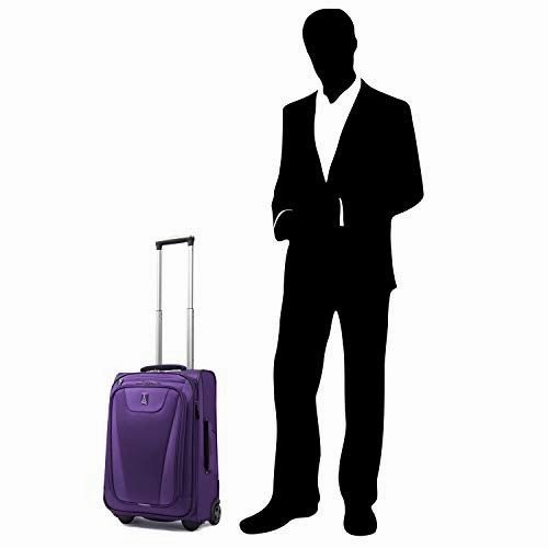 Travelpro Maxlite 4 22" Expandable Rollaboard Suitcase, Purple
