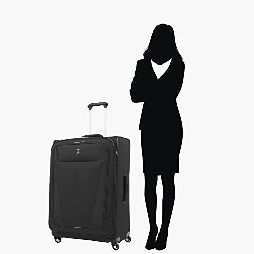 Travelpro Maxlite 5 | 3-Pc Set | 25" & 29" Exp. Spinners With Travel Pillow (Black)