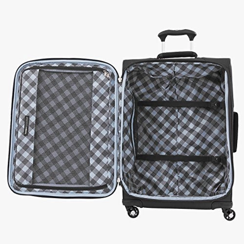Travelpro Maxlite 5 | 3-Pc Set | 25" & 29" Exp. Spinners With Travel Pillow (Black)