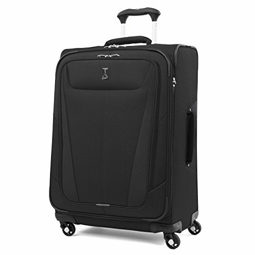 Travelpro Maxlite 5 | 3-Pc Set | 25" & 29" Exp. Spinners With Travel Pillow (Black)