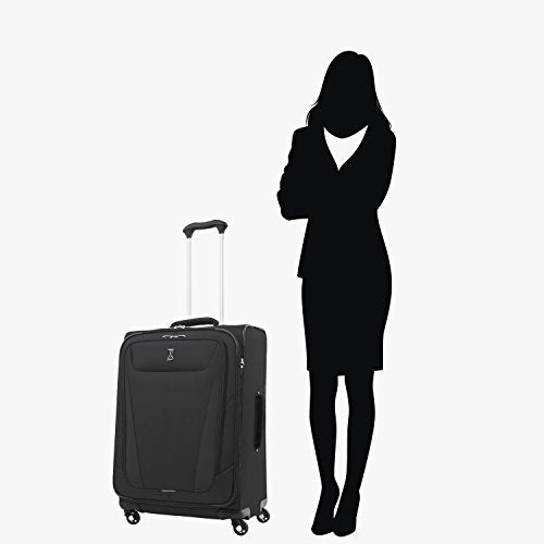 Travelpro Maxlite 5 | 3-Pc Set | 25" & 29" Exp. Spinners With Travel Pillow (Black)