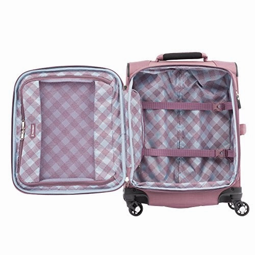 Travelpro Maxlite 5 | 3-Pc Set | Int'L Carry-On & 29" Exp. Spinners With Travel Pillow (Dusty Rose)
