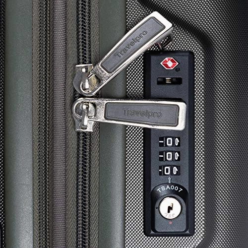 Travelpro Maxlite 5 Hardside 3-Pc Set: Exp. C/O And 25-Inch Spinner With Travel Pillow (Slate