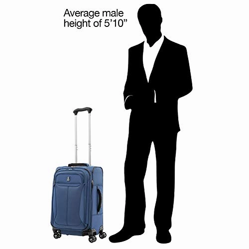 Travelpro Tourlite 2-Piece Set: 21, 25-Inch Spinners And Travel Pillow (Blue)