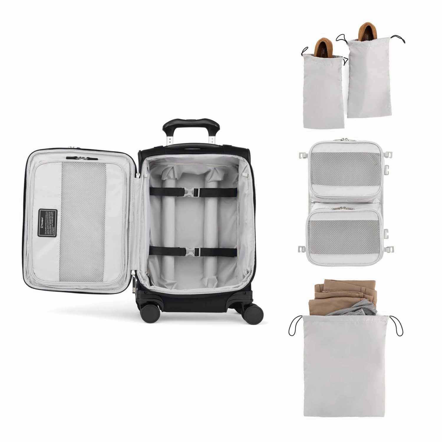 Travelpro Versapack   Lightweight Softside Expandable 21-Inch Carry On Luggage