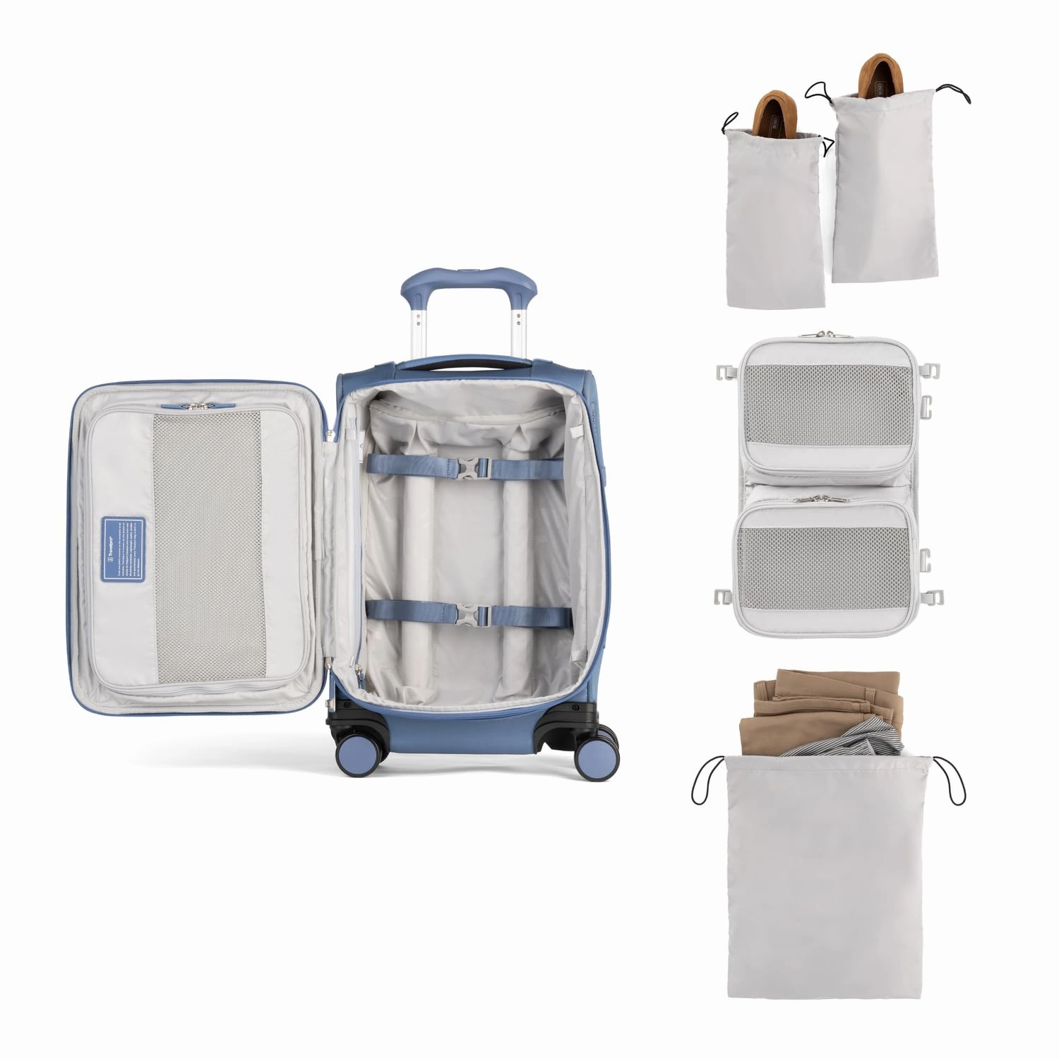 Travelpro Versapack   Lightweight Softside Expandable 21-Inch Carry On Luggage
