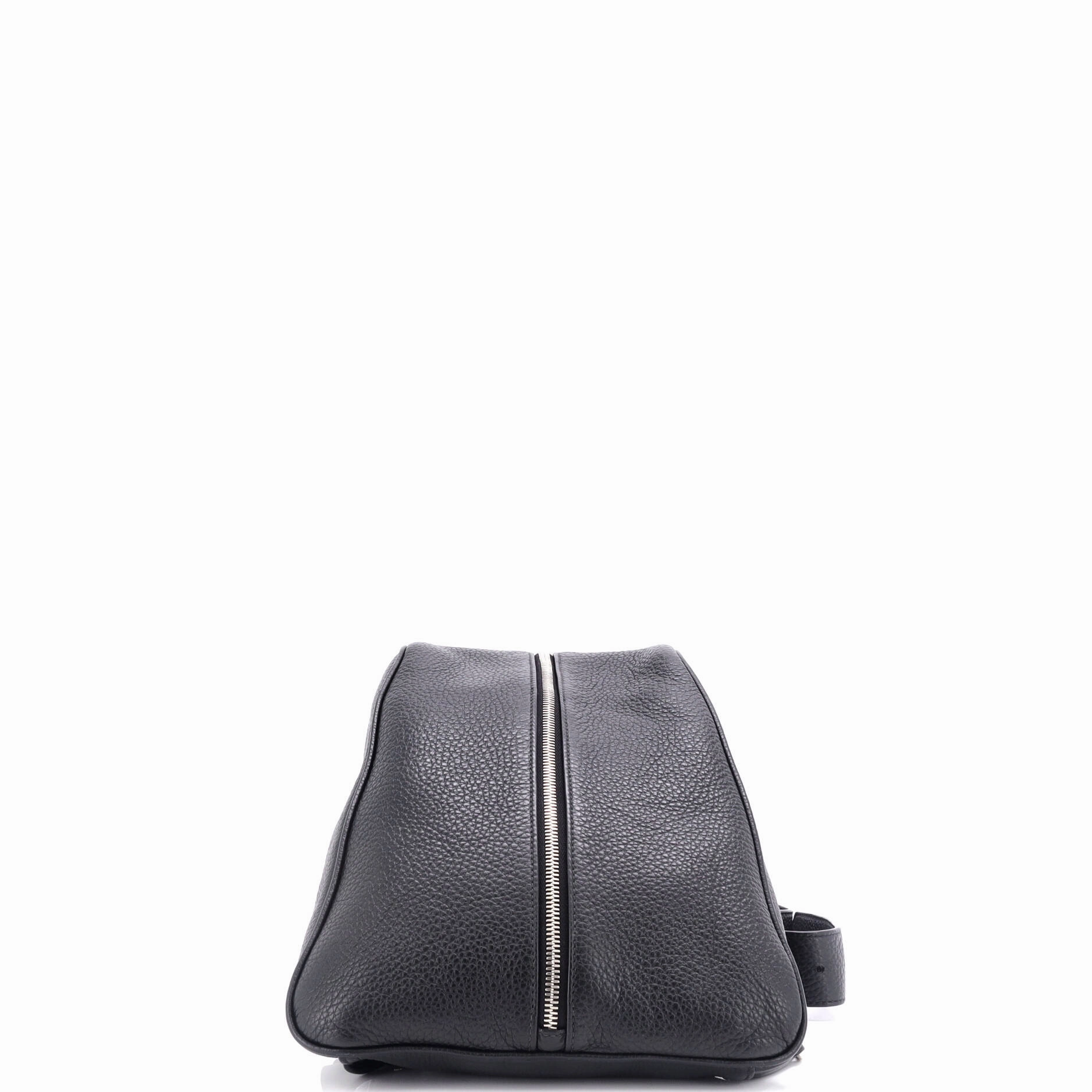 Triangle Zip Backpack Leather