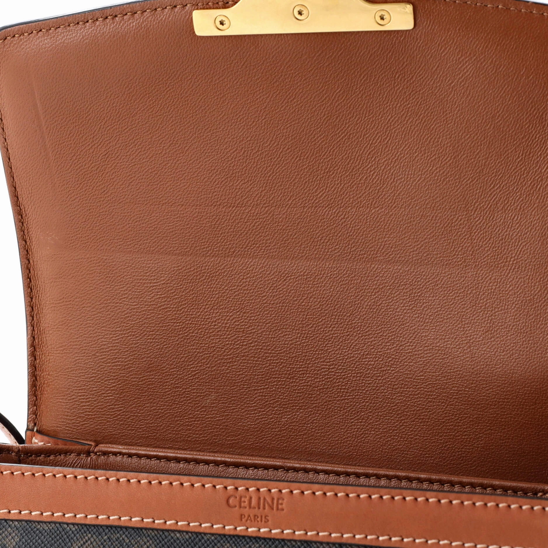 Triomphe Shoulder Bag Triomphe Coated Canvas Teen