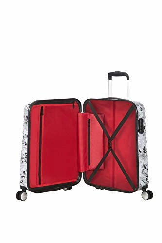 Trolley Rigido 55cm 4 Ruote Cabina | American Tourister Wavebreaker Disney | 31C001-Minnie Comics White