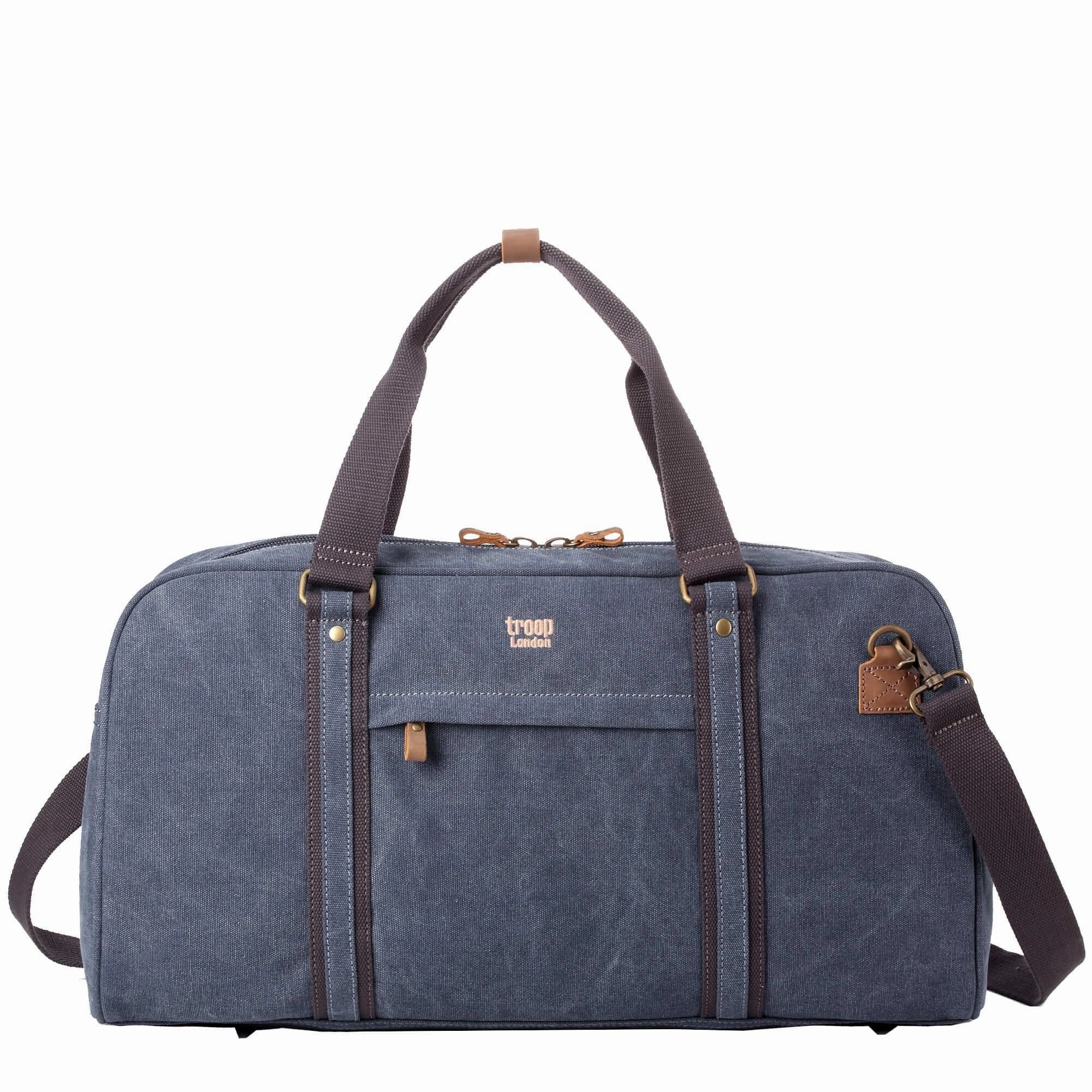 Troop London Classic Canvas Travel Duffel Bag Large Holdall