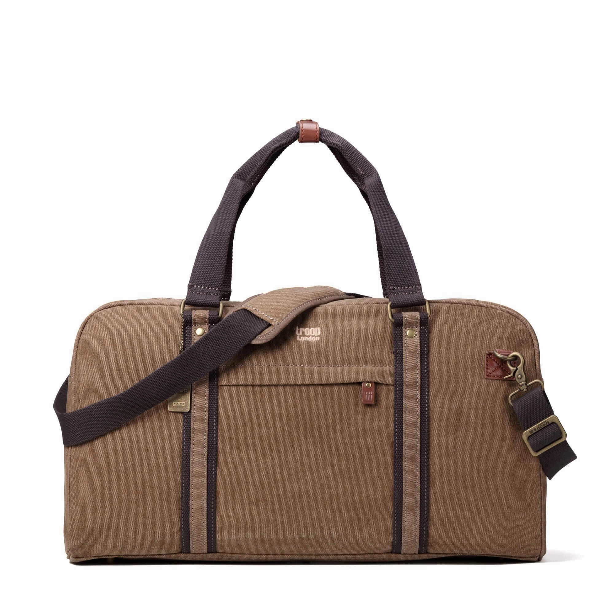 Troop London Classic Canvas Travel Duffel Bag Large Holdall