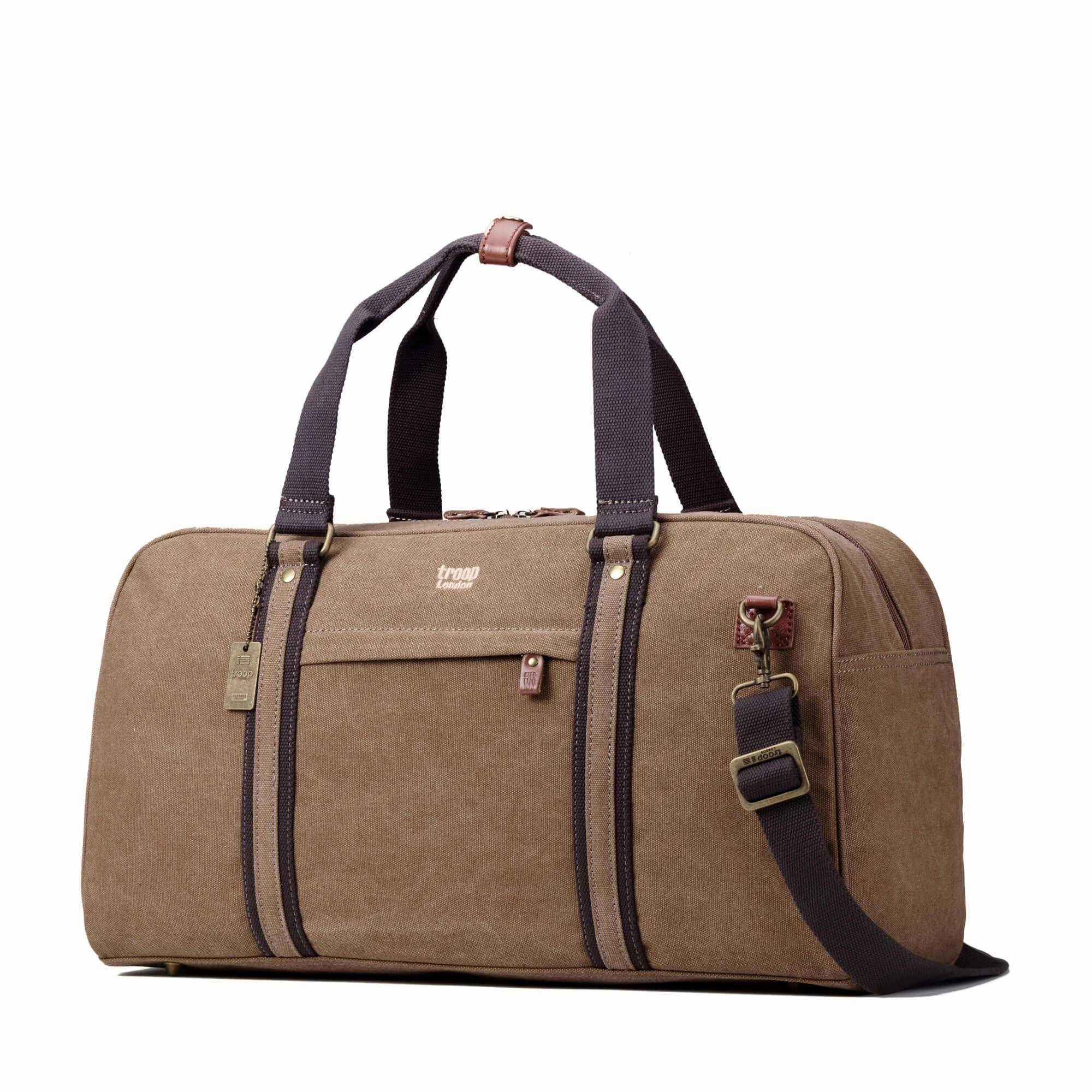 Troop London Classic Canvas Travel Duffel Bag Large Holdall