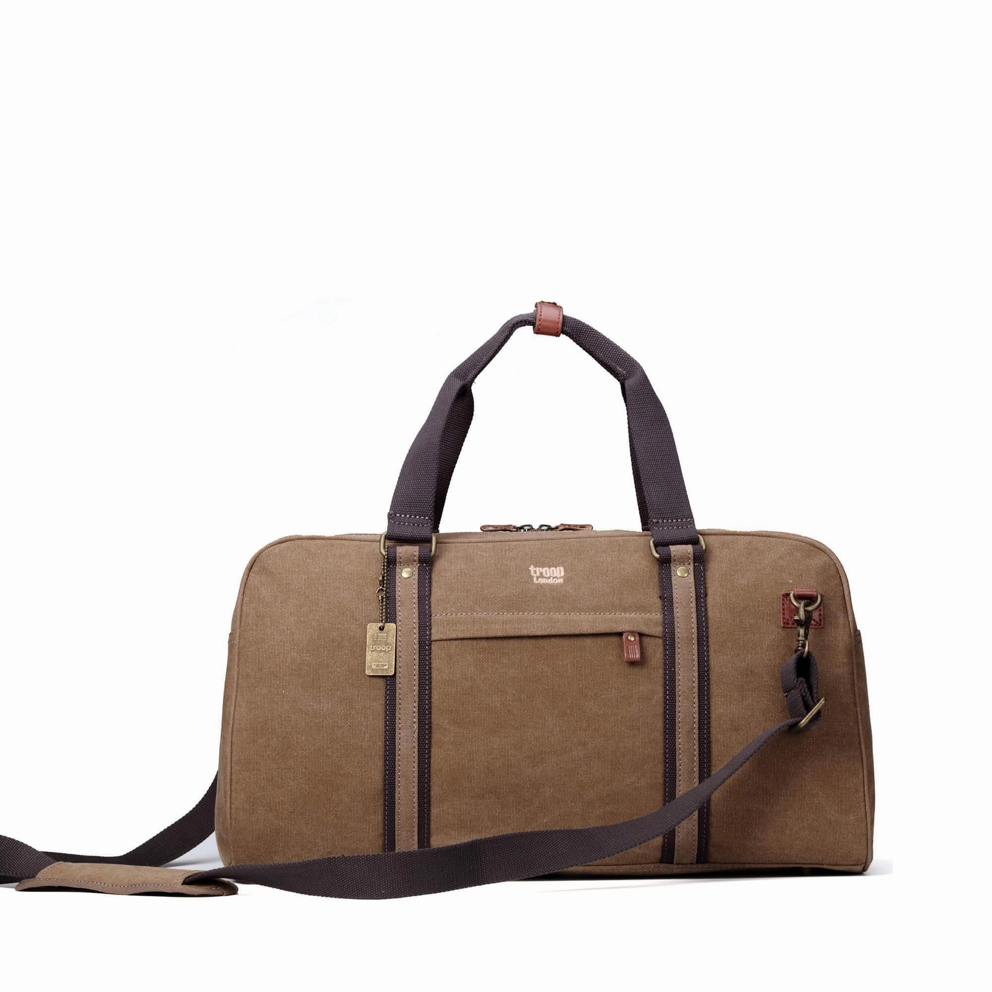 Troop London Classic Canvas Travel Duffel Bag Large Holdall