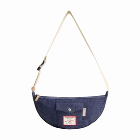 True Religion Washed Denim Hobo