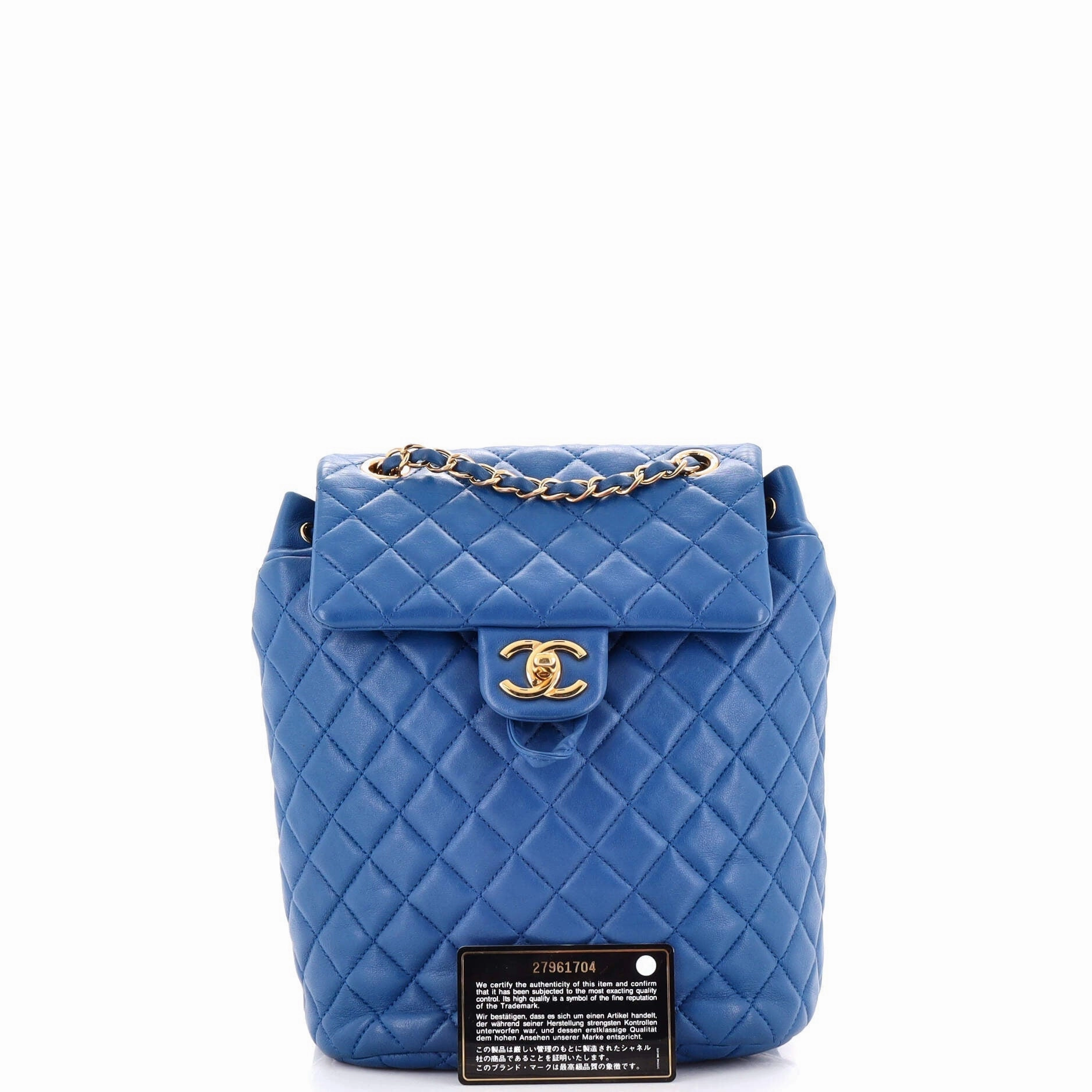 Urban Spirit Backpack Quilted Leather Small