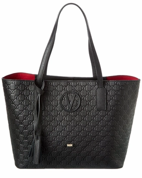 Valentino by Mario Valentino Soho Medallion Leather Tote