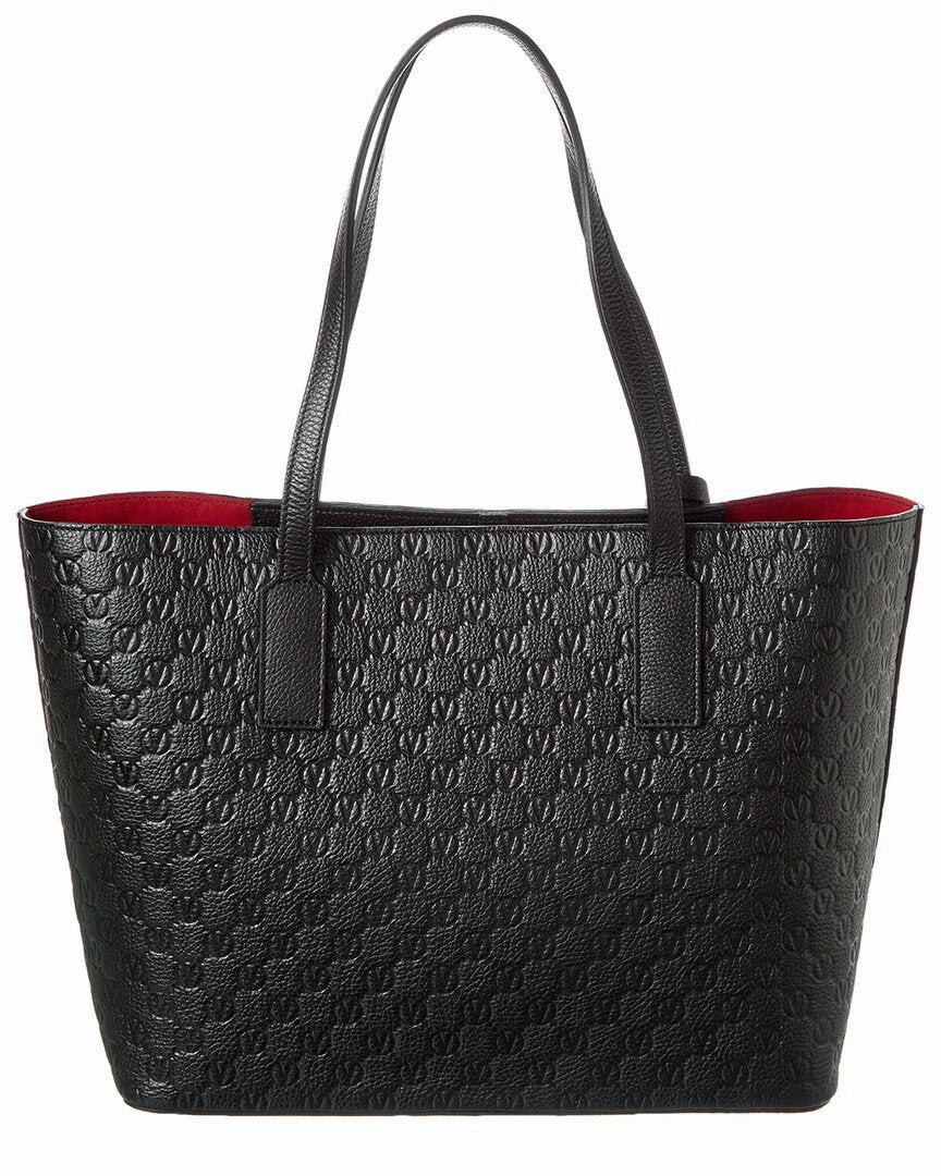 Valentino by Mario Valentino Soho Medallion Leather Tote