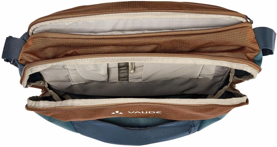 VAUDE Cycle Messenger M - Messengertasche Zum Radfahren mit 15 Liter Volumen - INKL. Regenhlle und Laptopfach