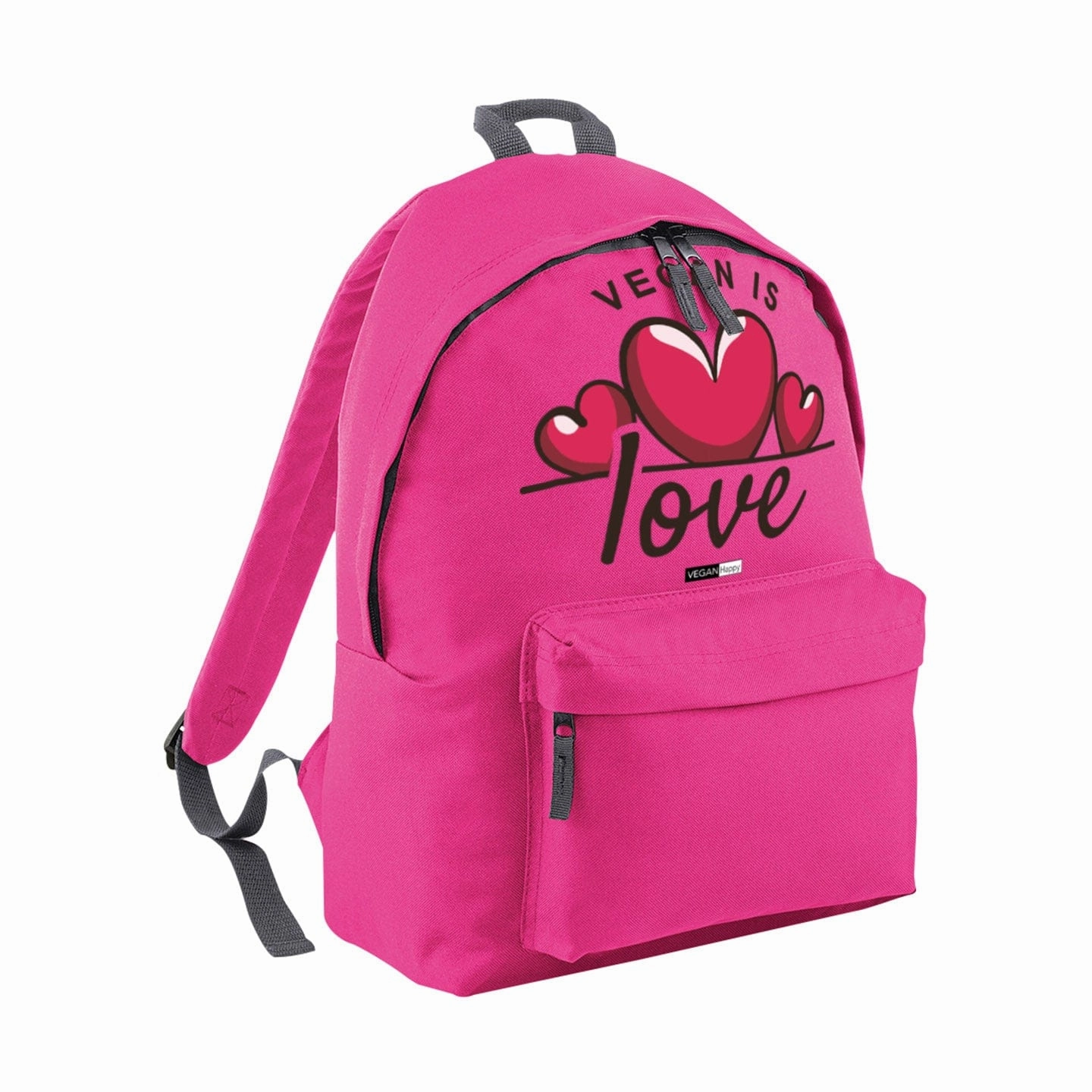 Vegan Is Love Original Fashion Backpack | Multiple Colours