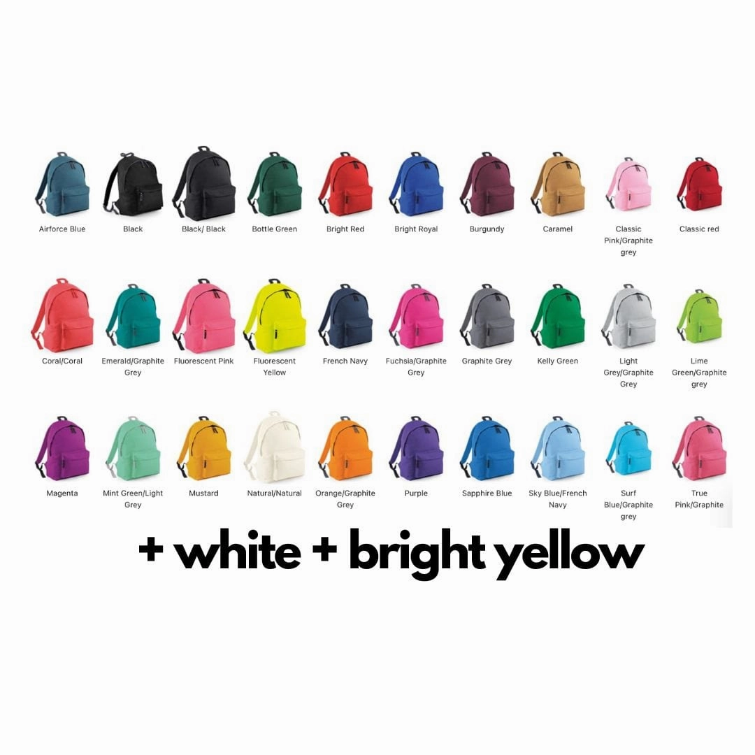 Vegan Is Love Original Fashion Backpack | Multiple Colours