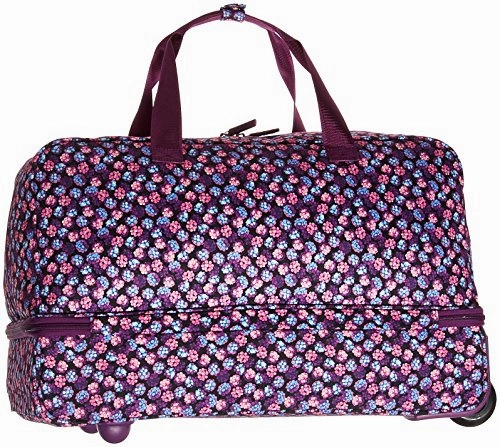Vera Bradley Lighten Up Wheeled Carry-On Carry On Bag