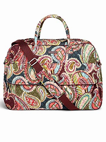 Vera Bradley Quilted Signature Cotton Grand Traveler Bag (Heirloom Paisley)