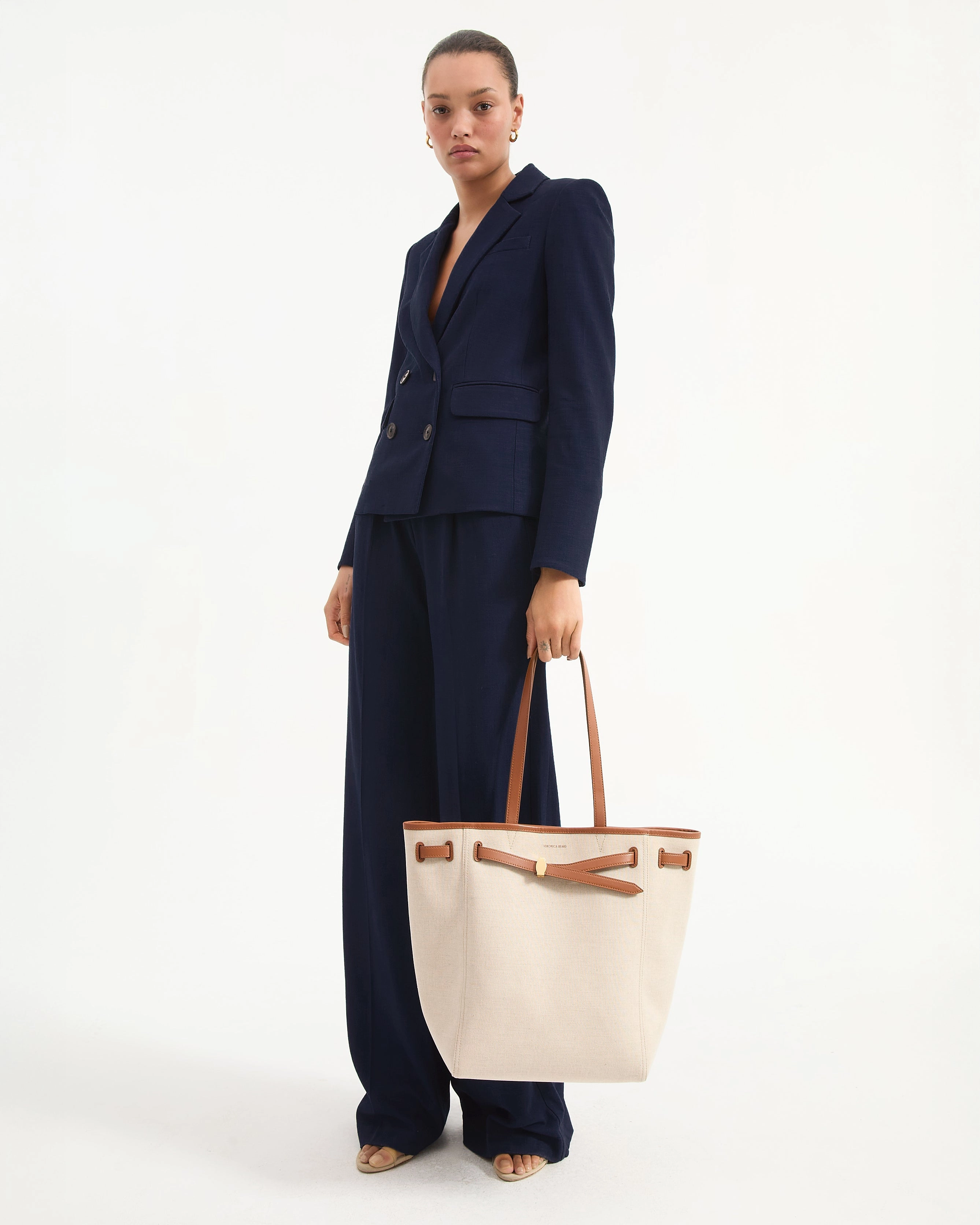 Veronica Beard Canvas Dash Tote