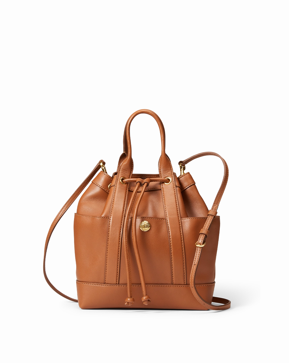 Veronica Beard Leather Goody Bag