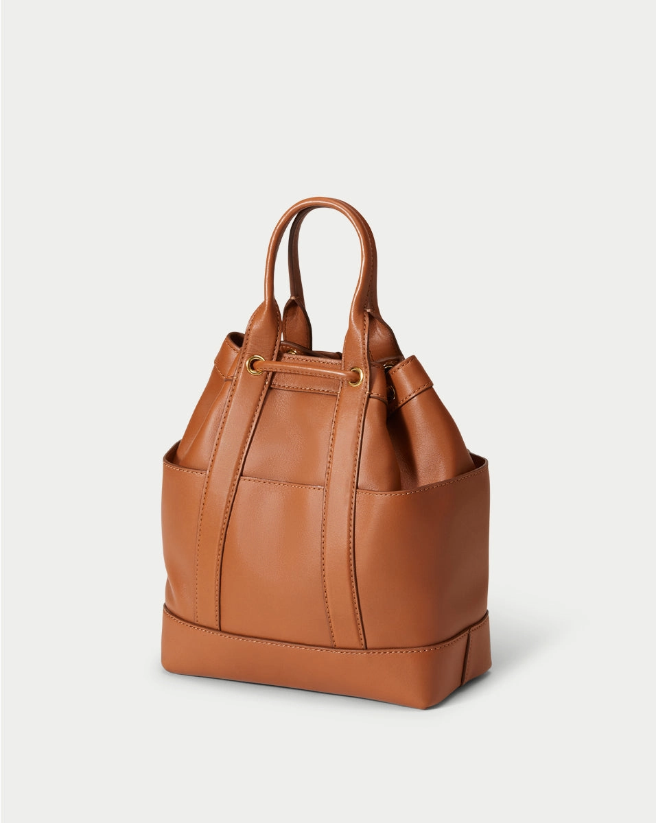 Veronica Beard Leather Goody Bag