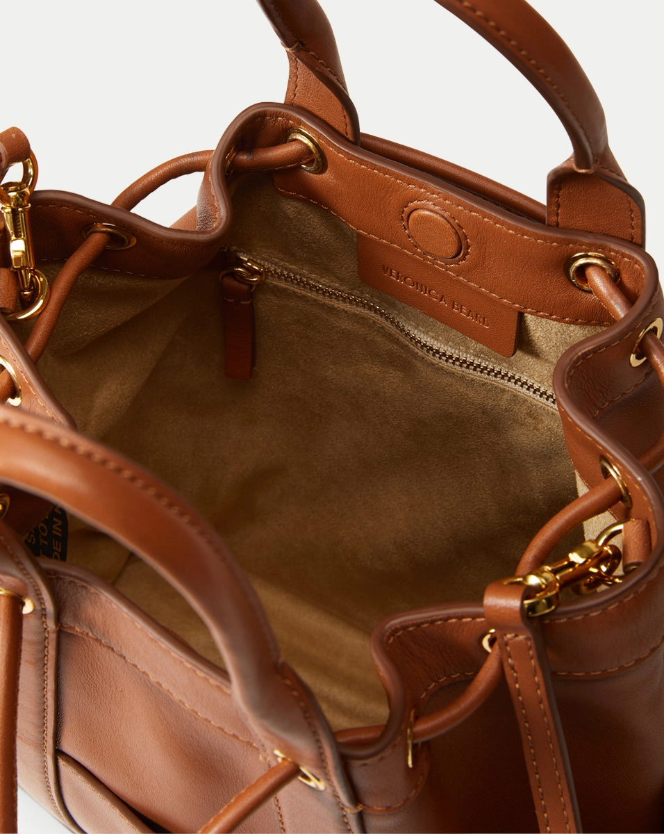 Veronica Beard Leather Goody Bag