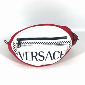 Versace Color Nylon Shoulder Bag Sling Bag (Pre-Owned)