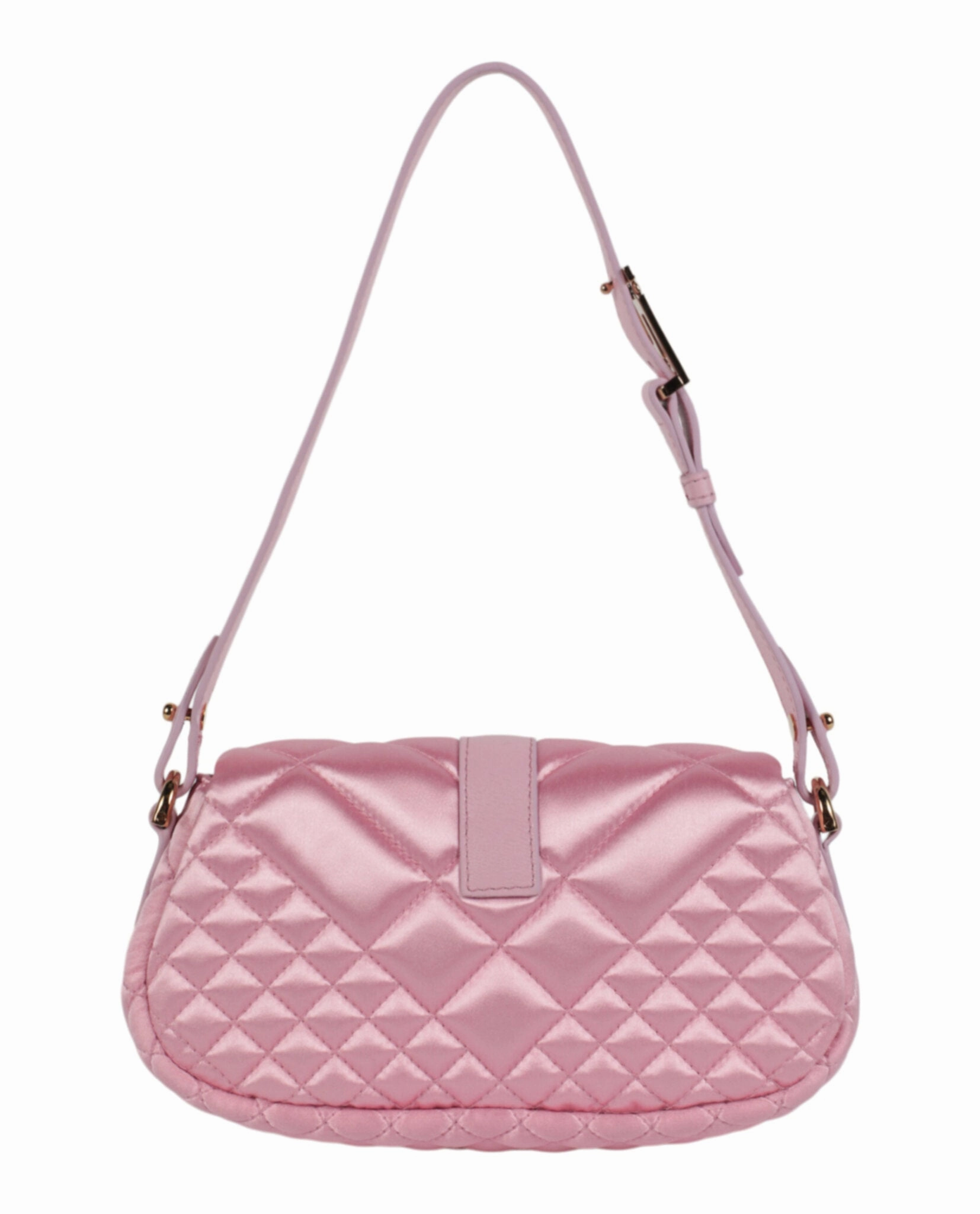 Versace Greca Goddess Quilted Satin Shoulder Bag 1010951-1A08808-1P88