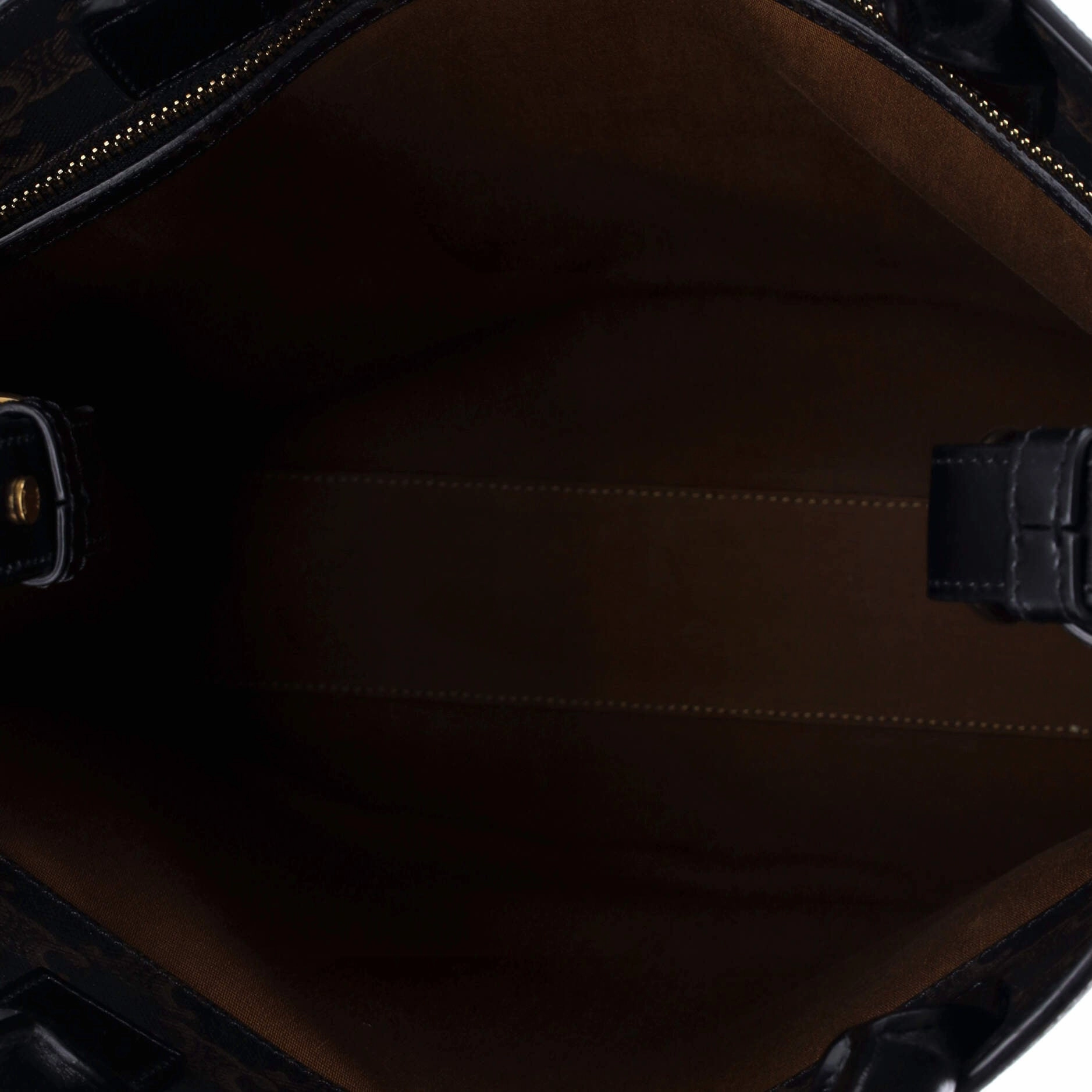 Vertical Cabas Tote Triomphe Coated Canvas Medium