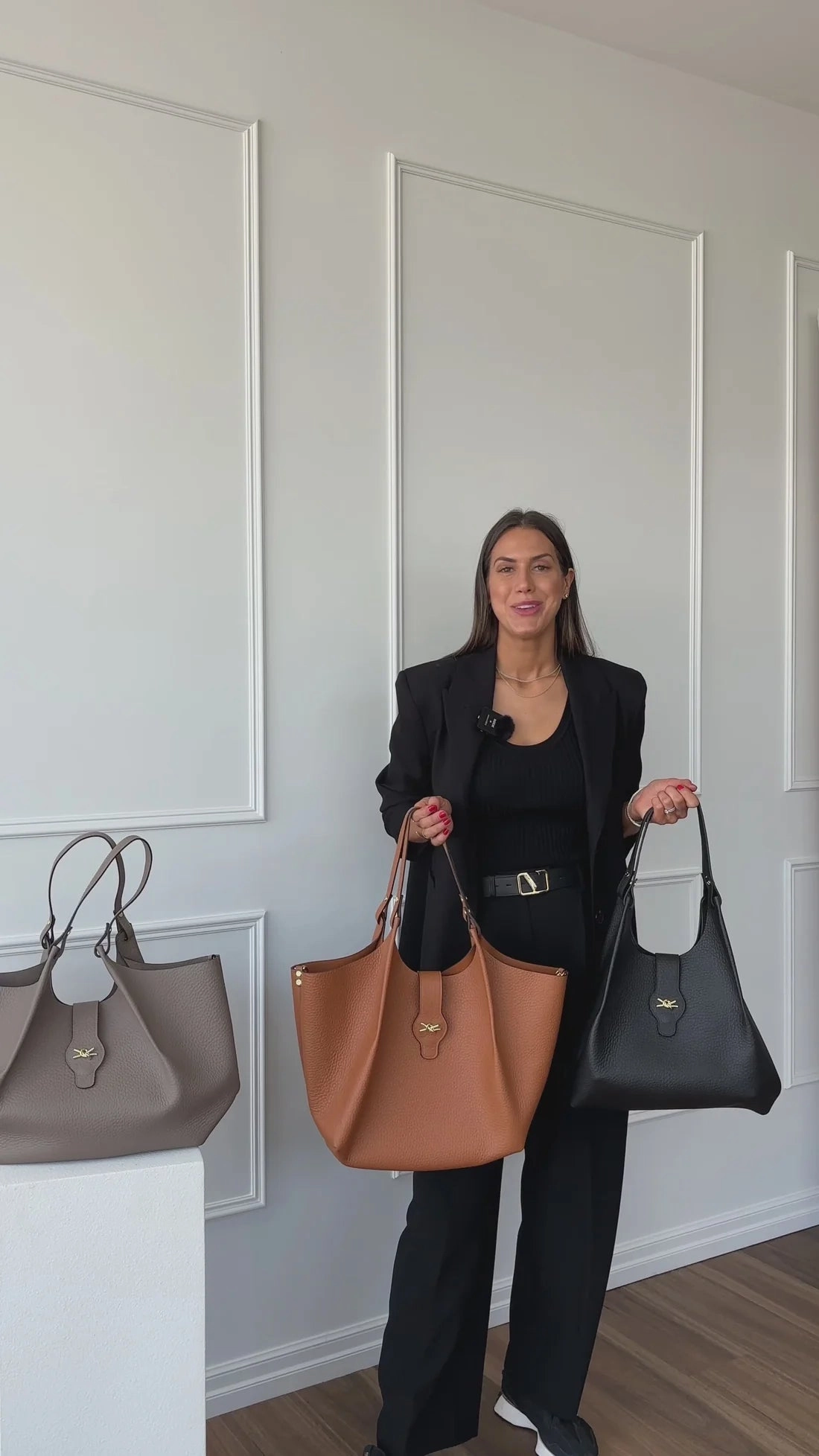 Vestirsi Grace Large East West Tote Tan