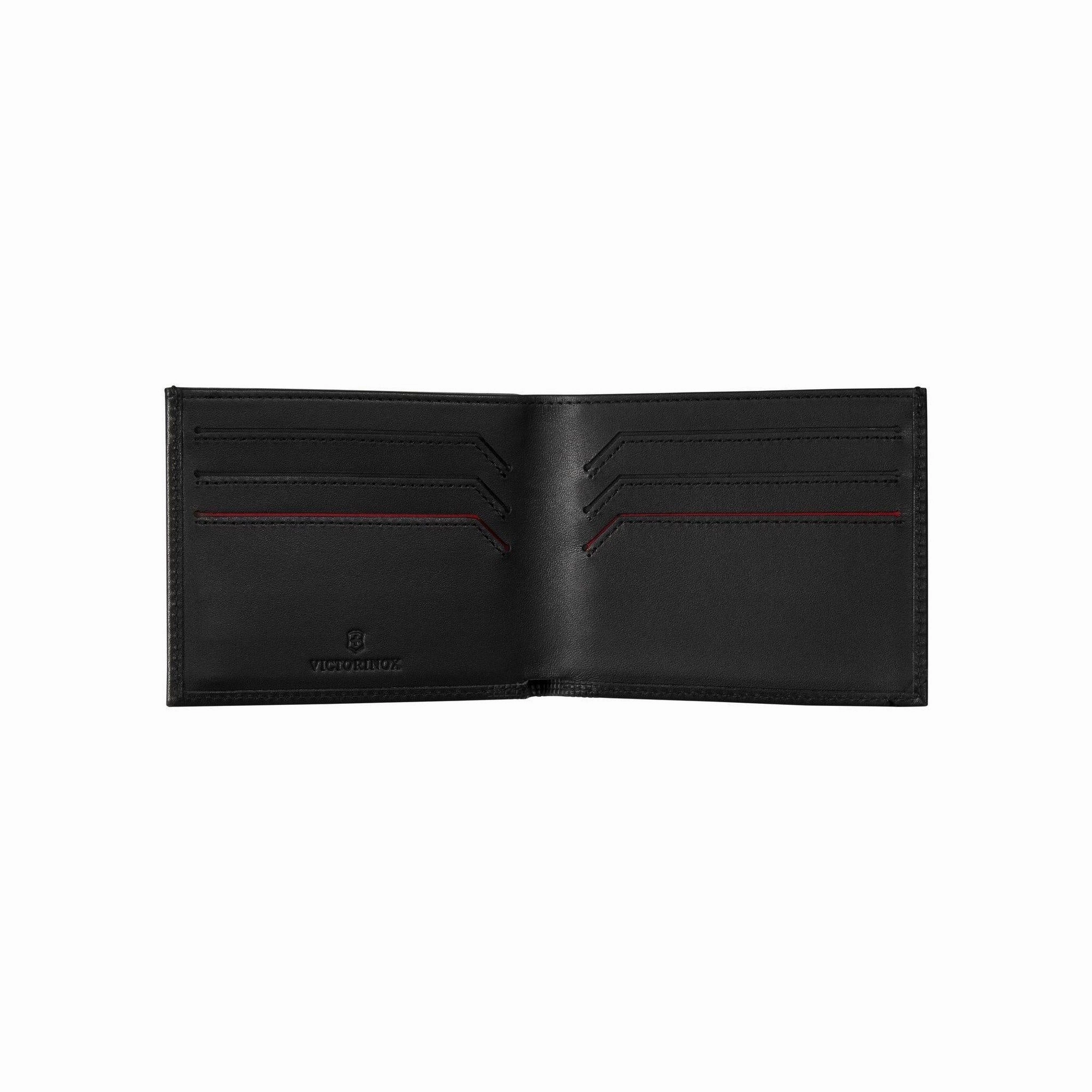 Victorinox Altius Alox Leather Slim Bi-Fold Wallet w/ RFID Protection
