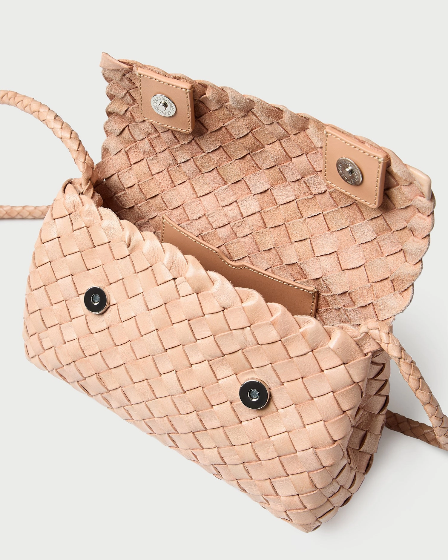 Vinnie Desert Sand Woven Crossbody