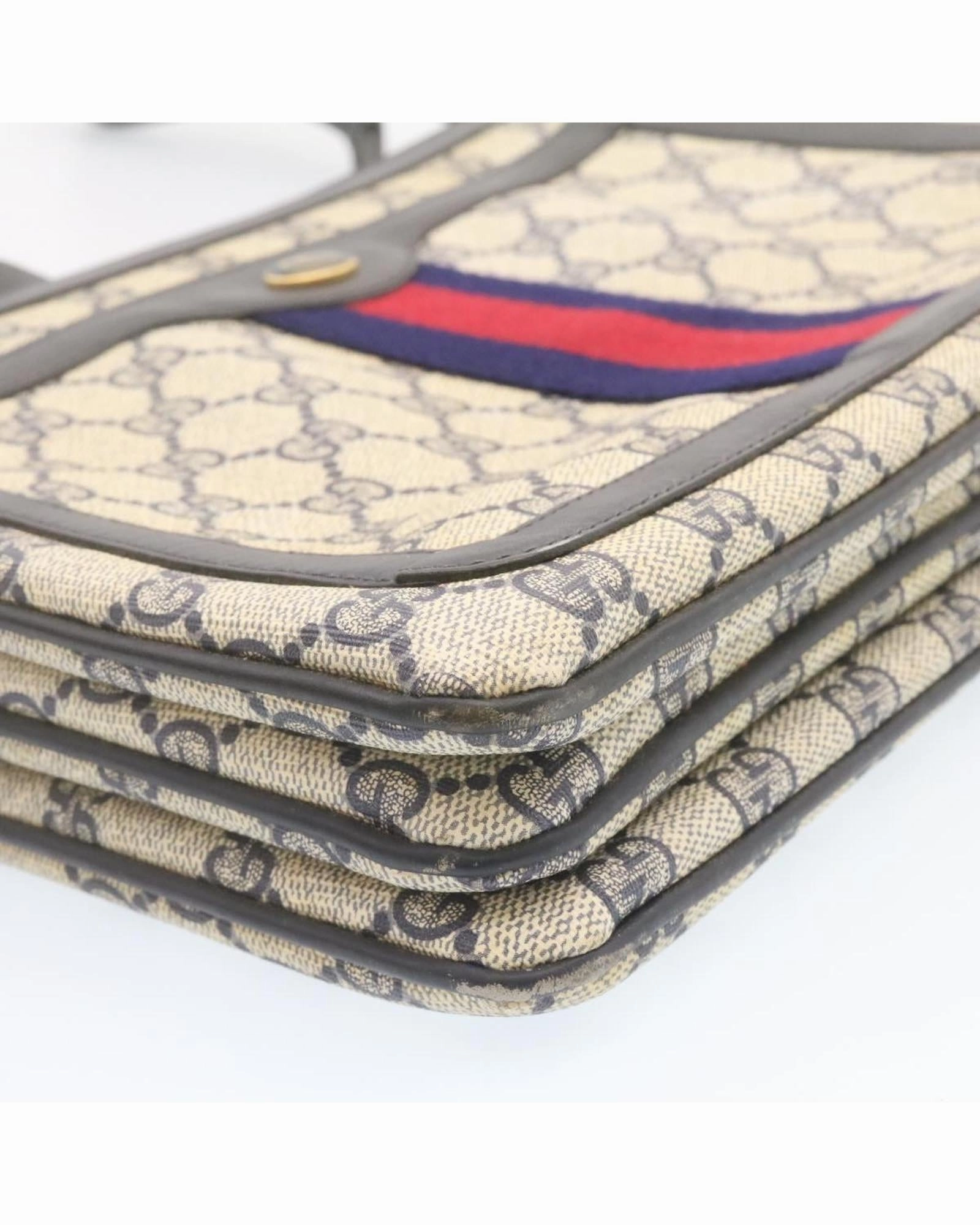 Vintage GG Canvas Shoulder Bag