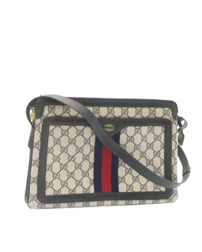 Vintage GG Canvas Shoulder Bag