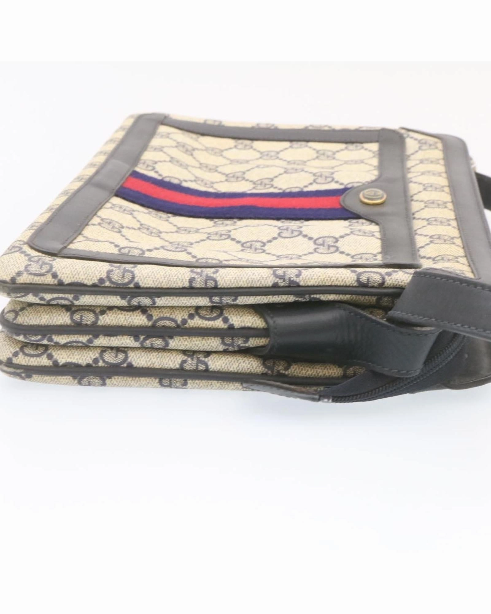 Vintage GG Canvas Shoulder Bag