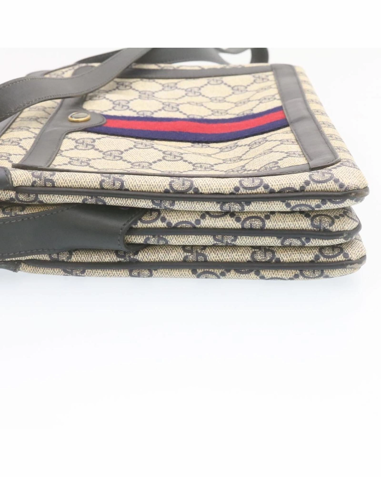 Vintage GG Canvas Shoulder Bag