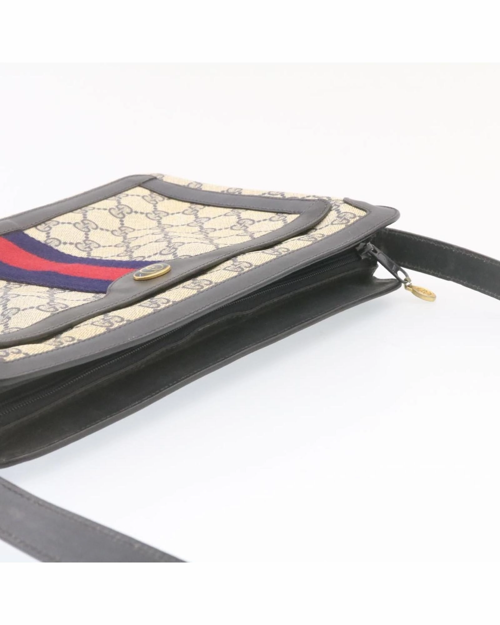 Vintage GG Canvas Shoulder Bag