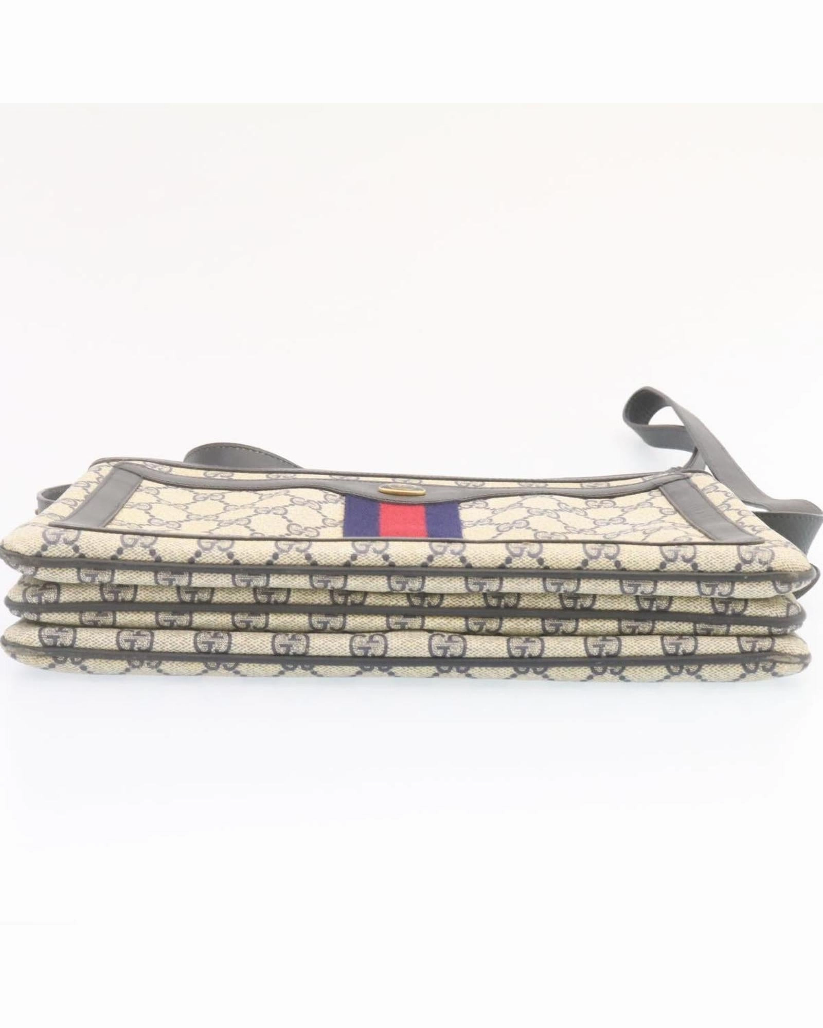 Vintage GG Canvas Shoulder Bag