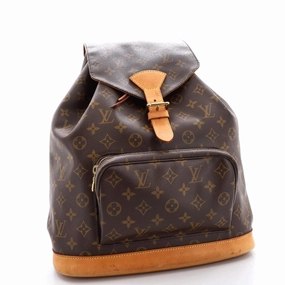 Vintage Montsouris Backpack Monogram Canvas GM