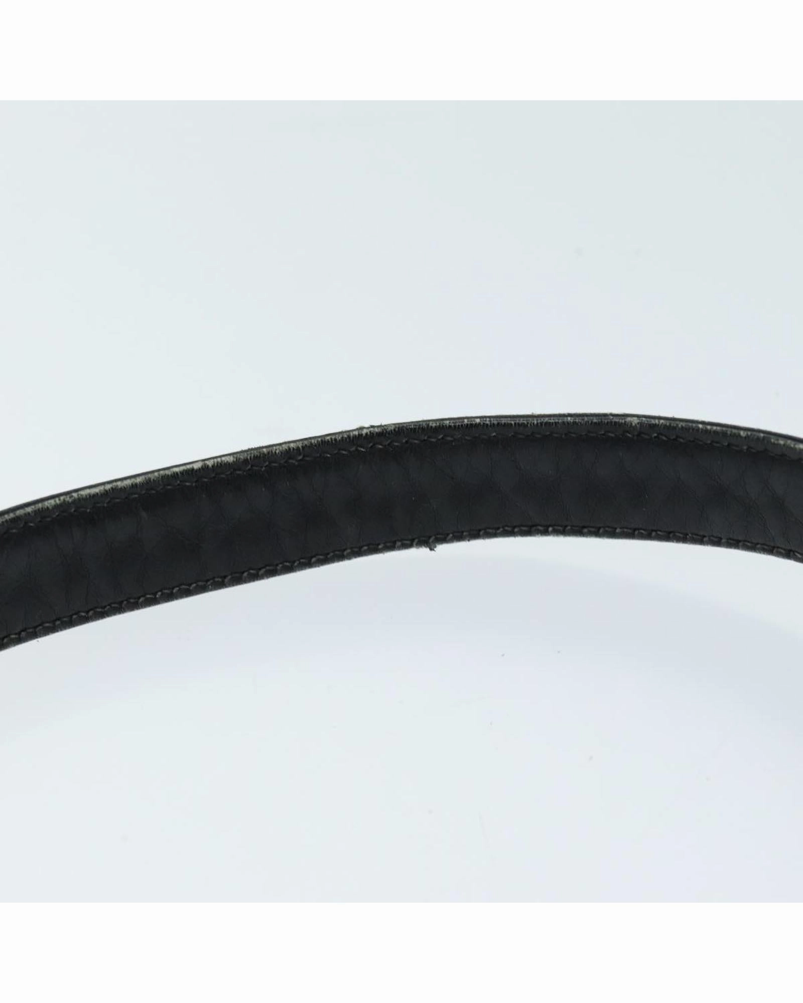 Vintage Shoulder Bag Black Leather