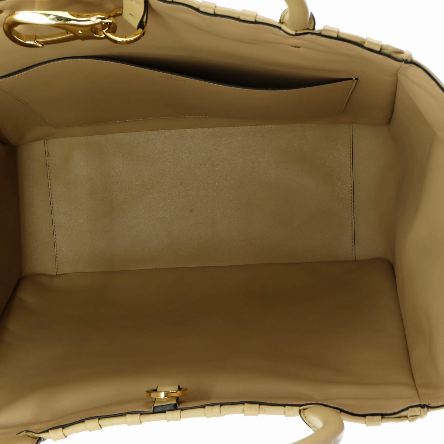VLogo Bold Tote Leather Large